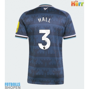 Billiga Newcastle United Lewis Hall #3 Bortatröja 2026-27 Kortärmad